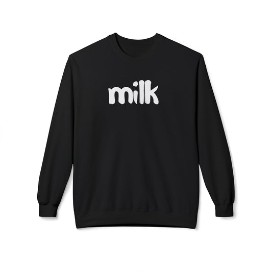Milk Logo Crewneck Sweatshirt