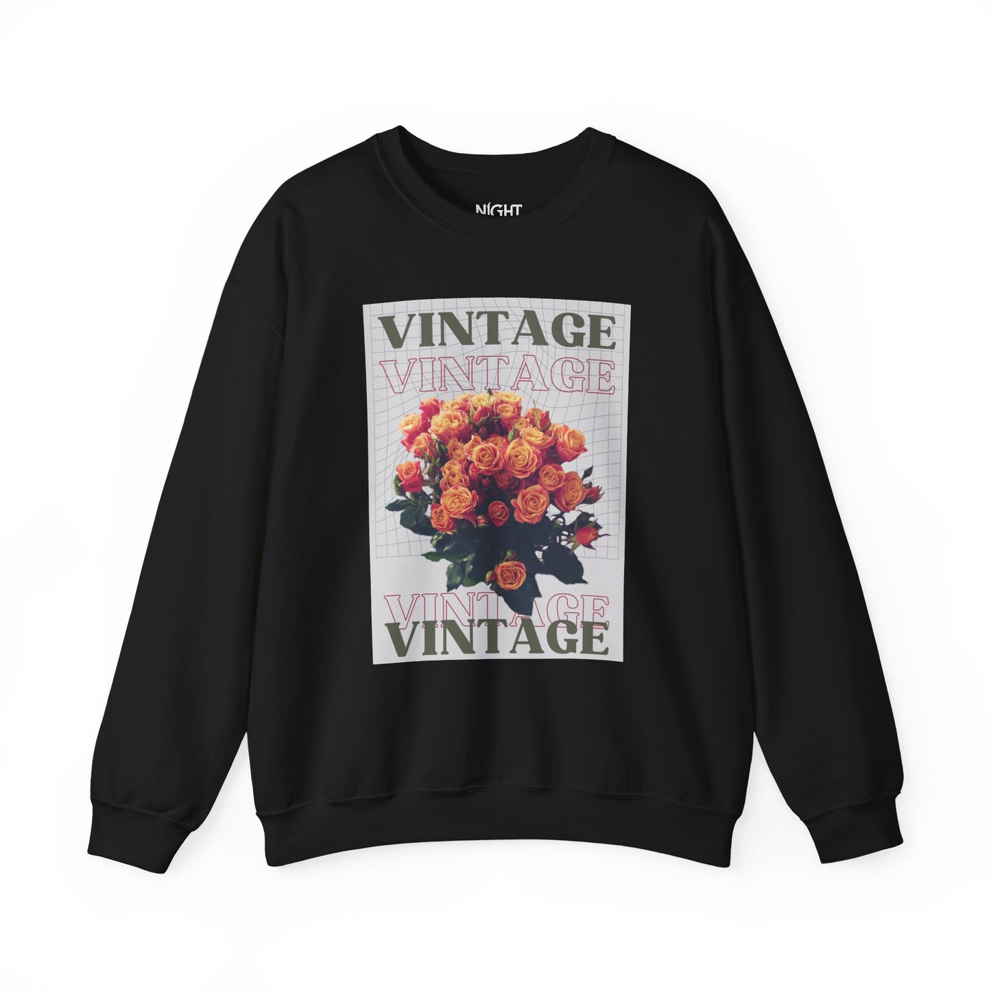 Vintage Roses Crewneck Sweatshirt