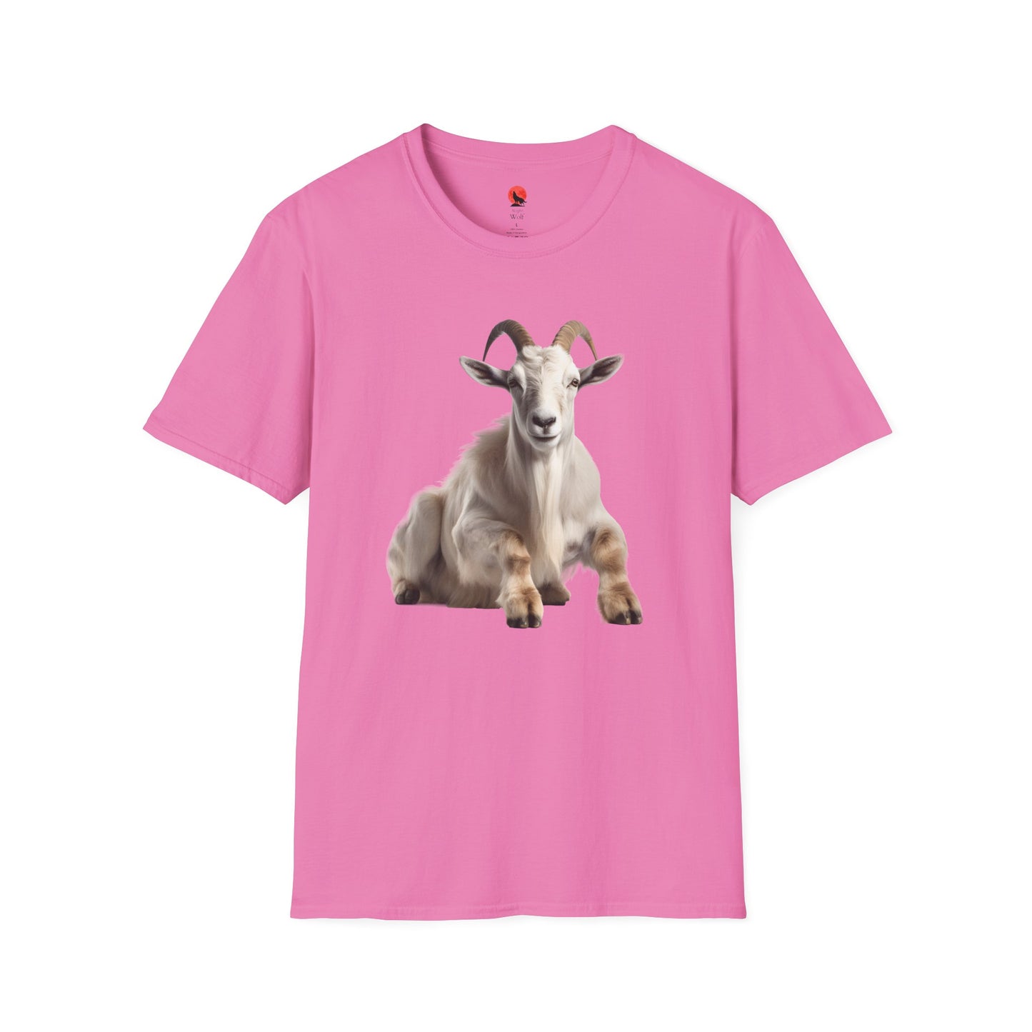 Adorable Goat Graphic Unisex Softstyle T-Shirt