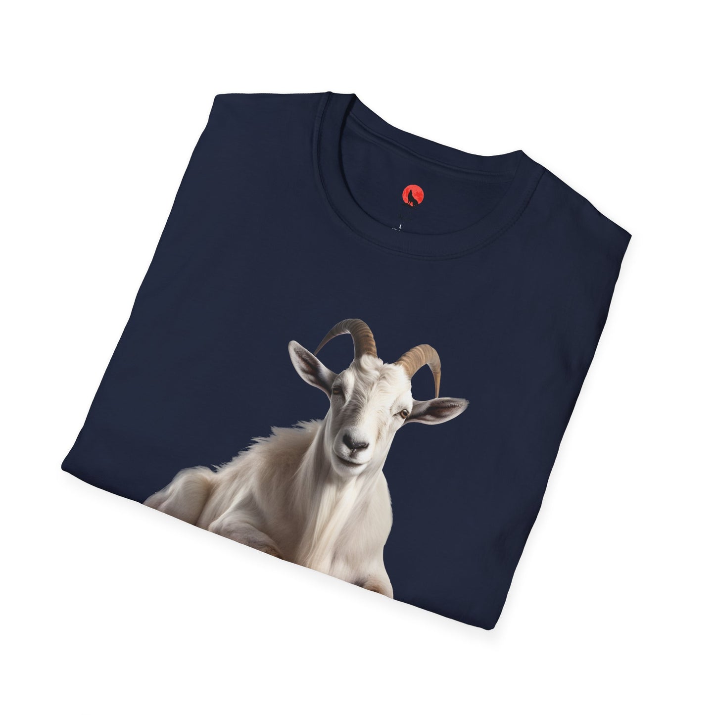 Adorable Goat Graphic Unisex Softstyle T-Shirt