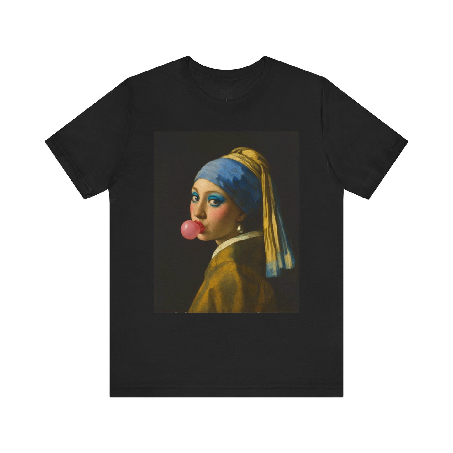 Artistic Bubblegum Tee for Art Lovers