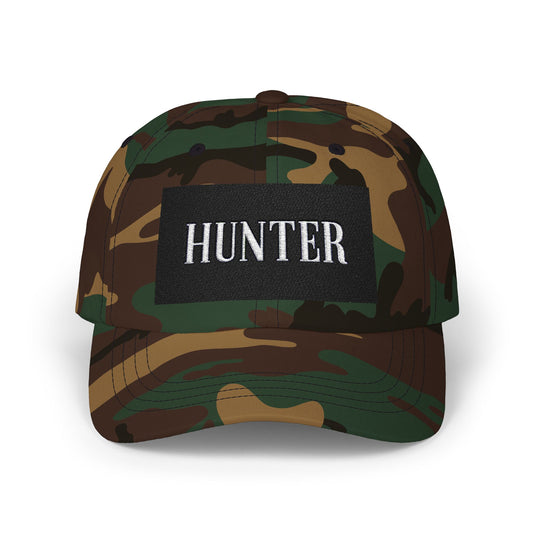 Camo Hunter Dad Cap  Adjustable