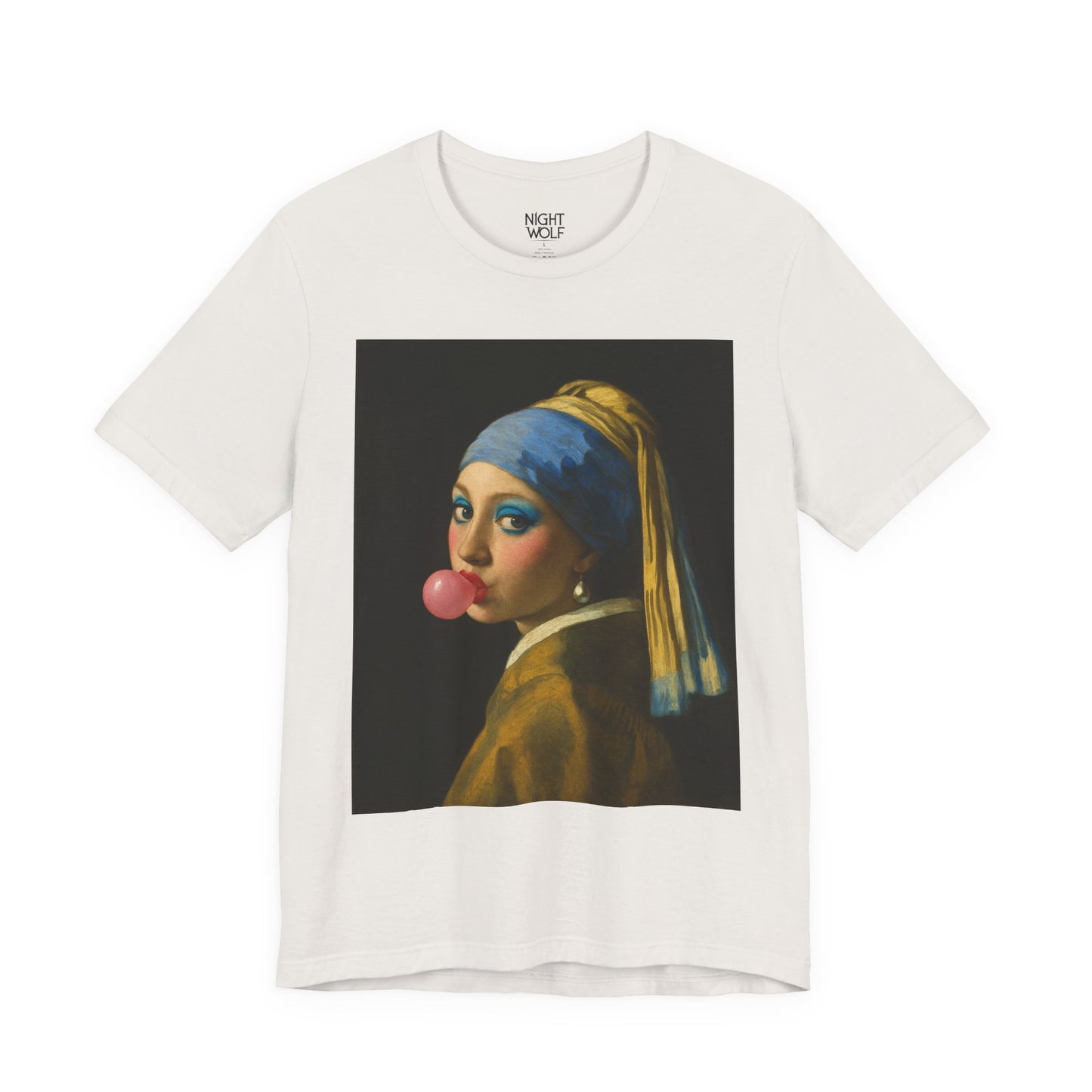 Artistic Bubblegum Tee for Art Lovers