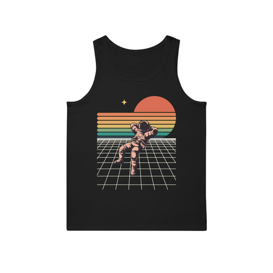 Cool Astronaut Graphic Unisex Tank Top