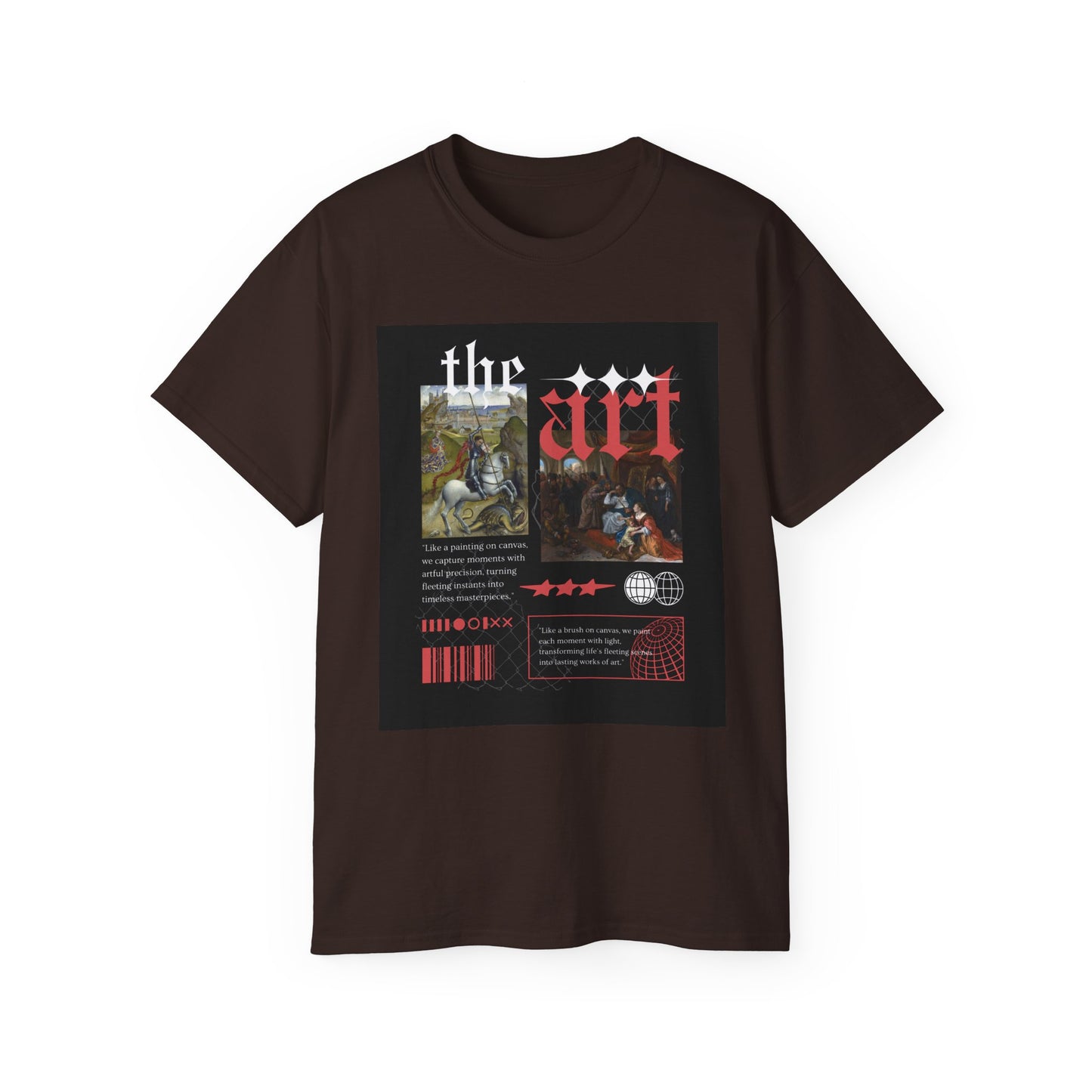 Art-Inspired Unisex Ultra Cotton Tee