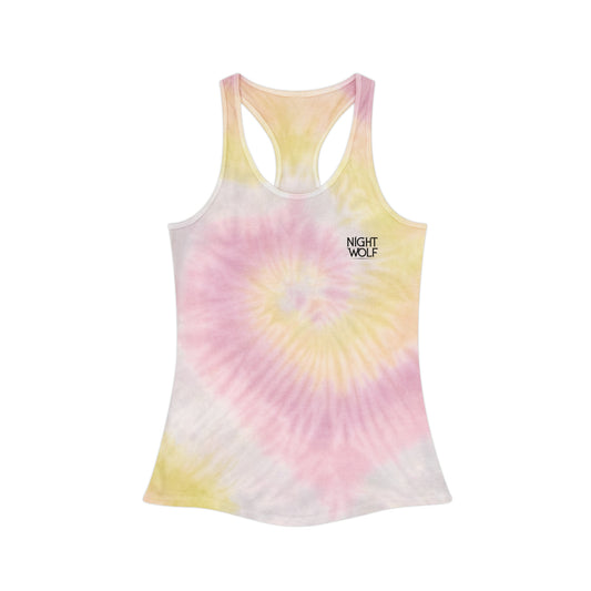 Pastel Tie Dye Racerback Tank Top