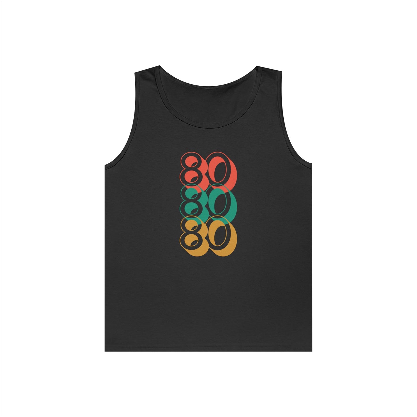 Retro 80s Unisex Heavy Cotton Tank Top