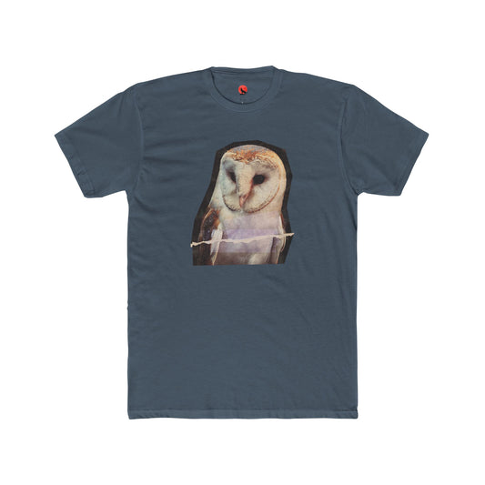 Barn Owl Unisex Cotton Crew Tee