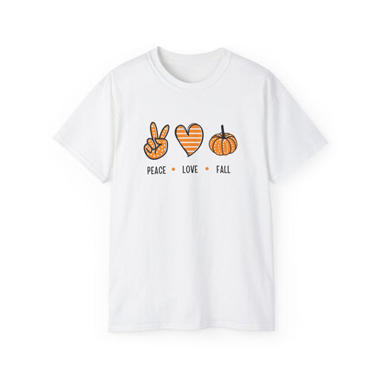Peace Love Fall Unisex Tee