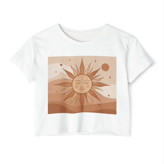 Bohemian Sun Crop Top