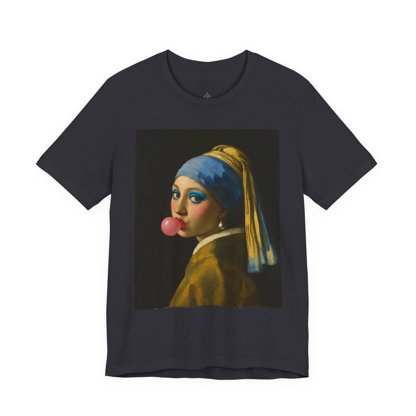 Artistic Bubblegum Tee for Art Lovers