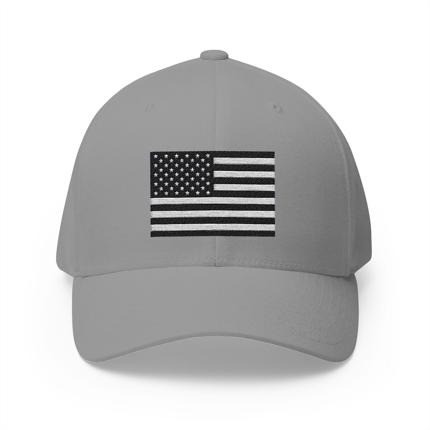 Stylish Embroidered Cap with USA Flag