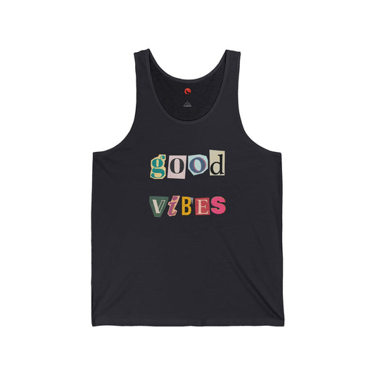 Good Vibes Unisex Jersey Tank