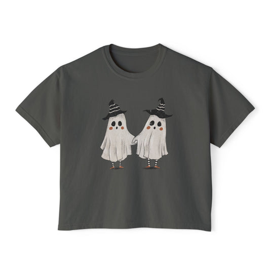 Ghostly Friendship Women's Boxy Tee