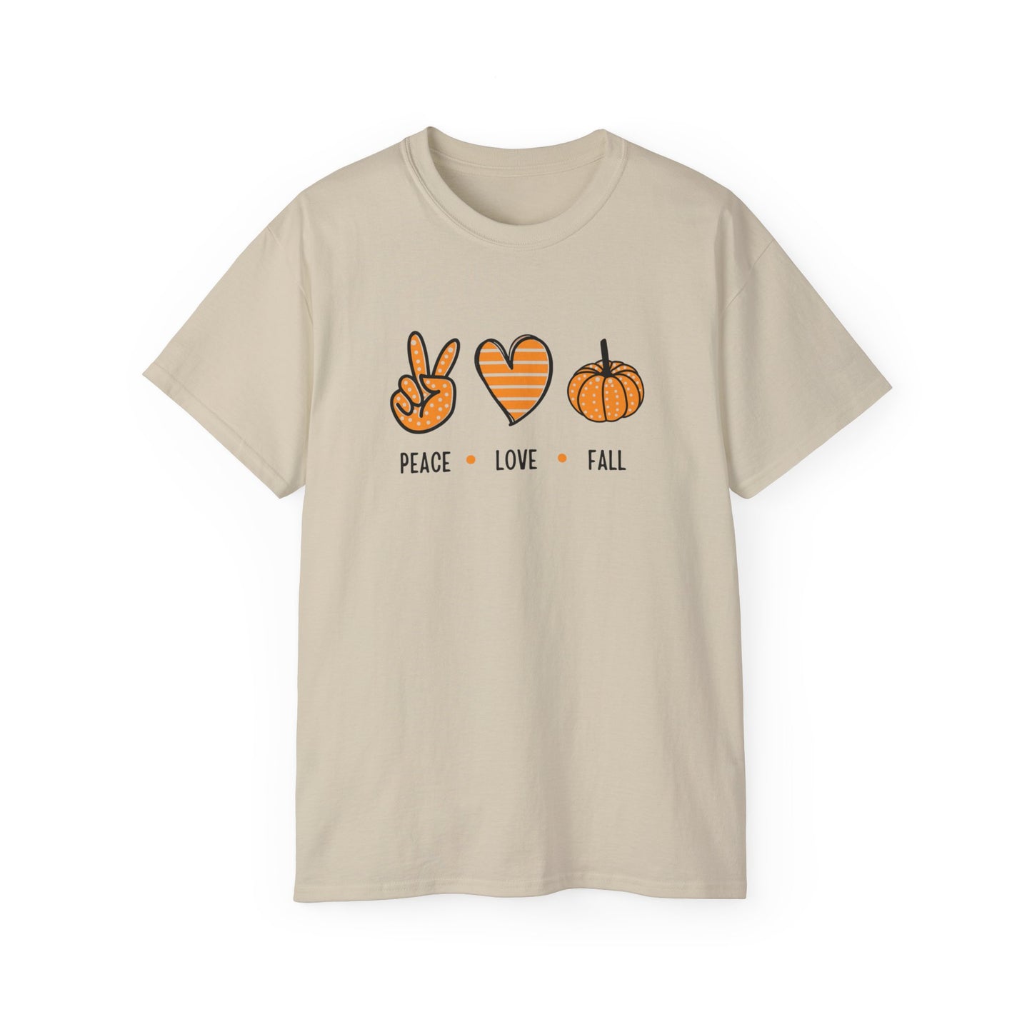Peace Love Fall Unisex Tee