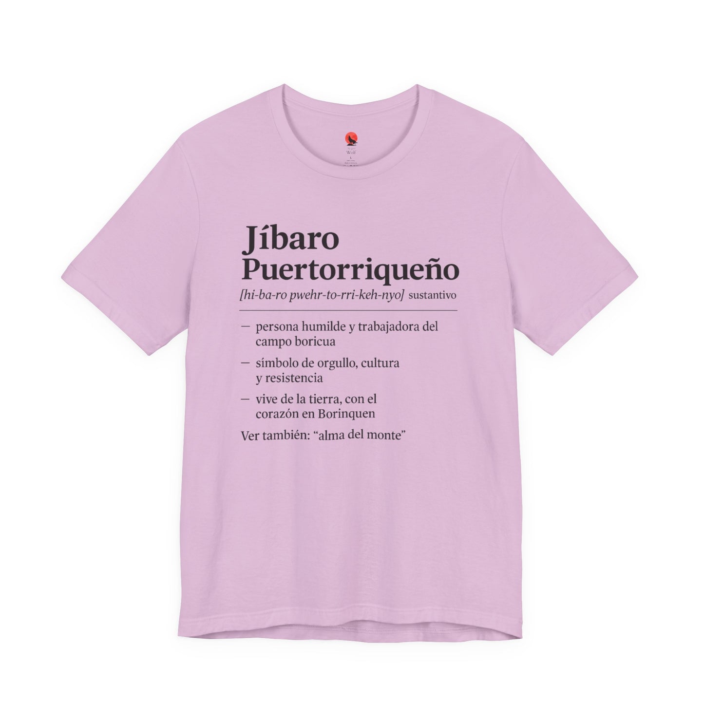 Puerto Rican Jíbaro Tee, Jibaro: Alma del monte