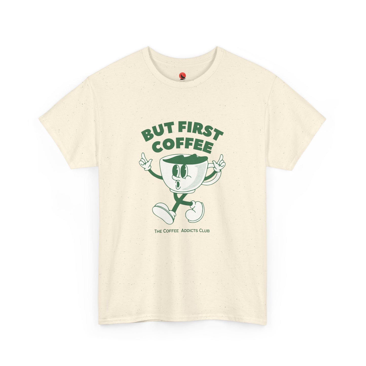 But First Coffee Unisex Heavy Cotton Tee