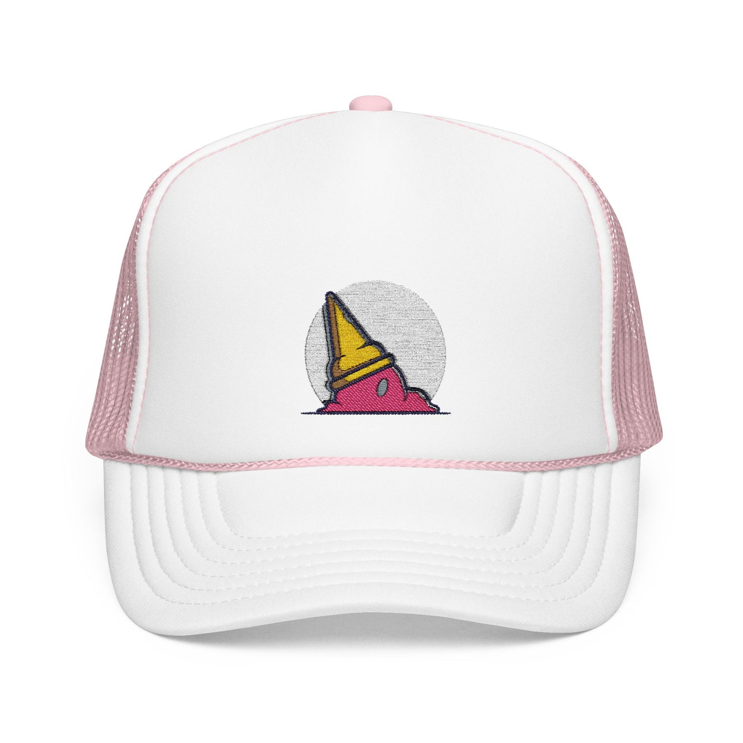 Vintage Ice Cream Cone Foam Trucker Hat