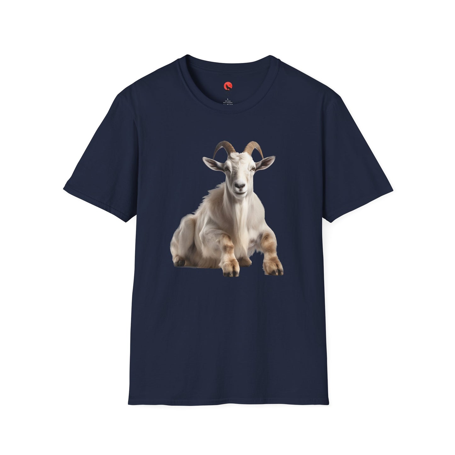 Adorable Goat Graphic Unisex Softstyle T-Shirt