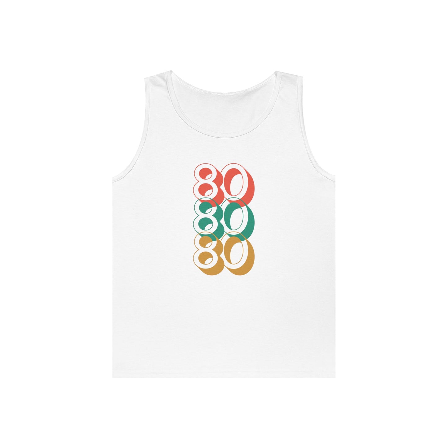 Retro 80s Unisex Heavy Cotton Tank Top