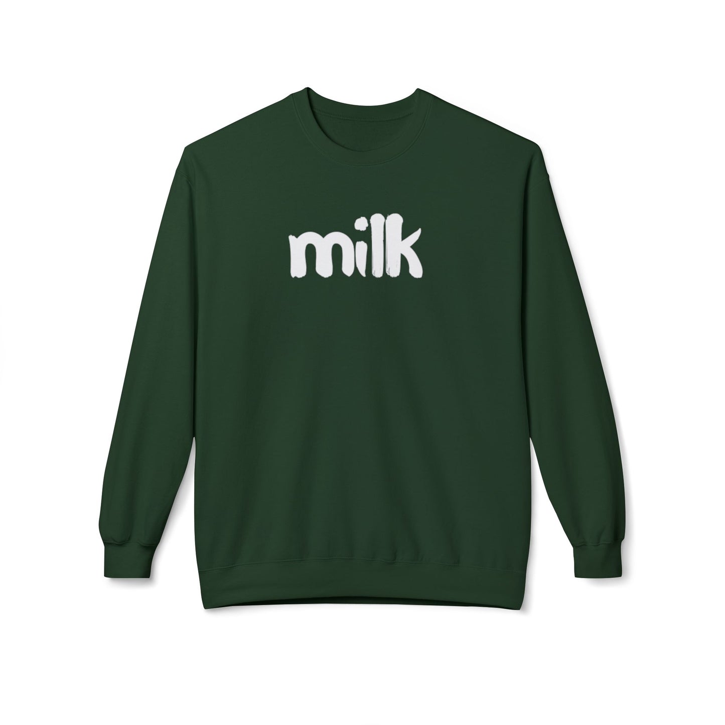 Milk Logo Crewneck Sweatshirt