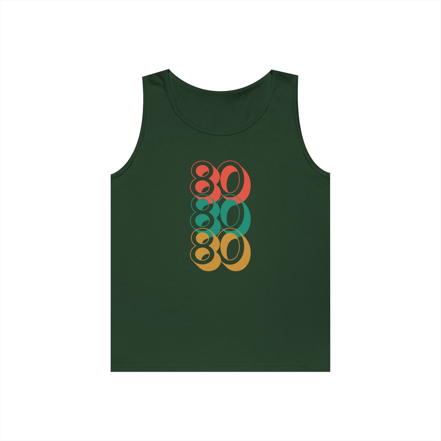 Retro 80s Unisex Heavy Cotton Tank Top