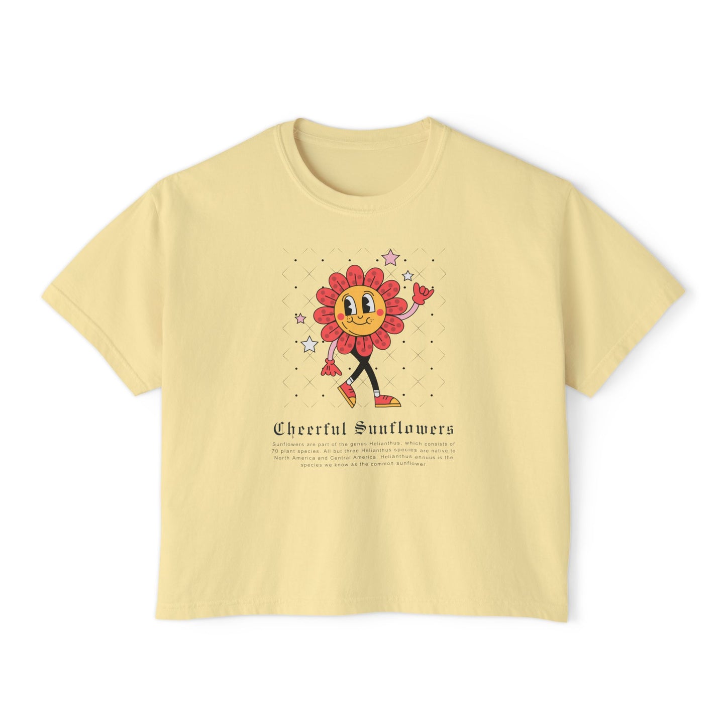 Sunflower Boxy Tee