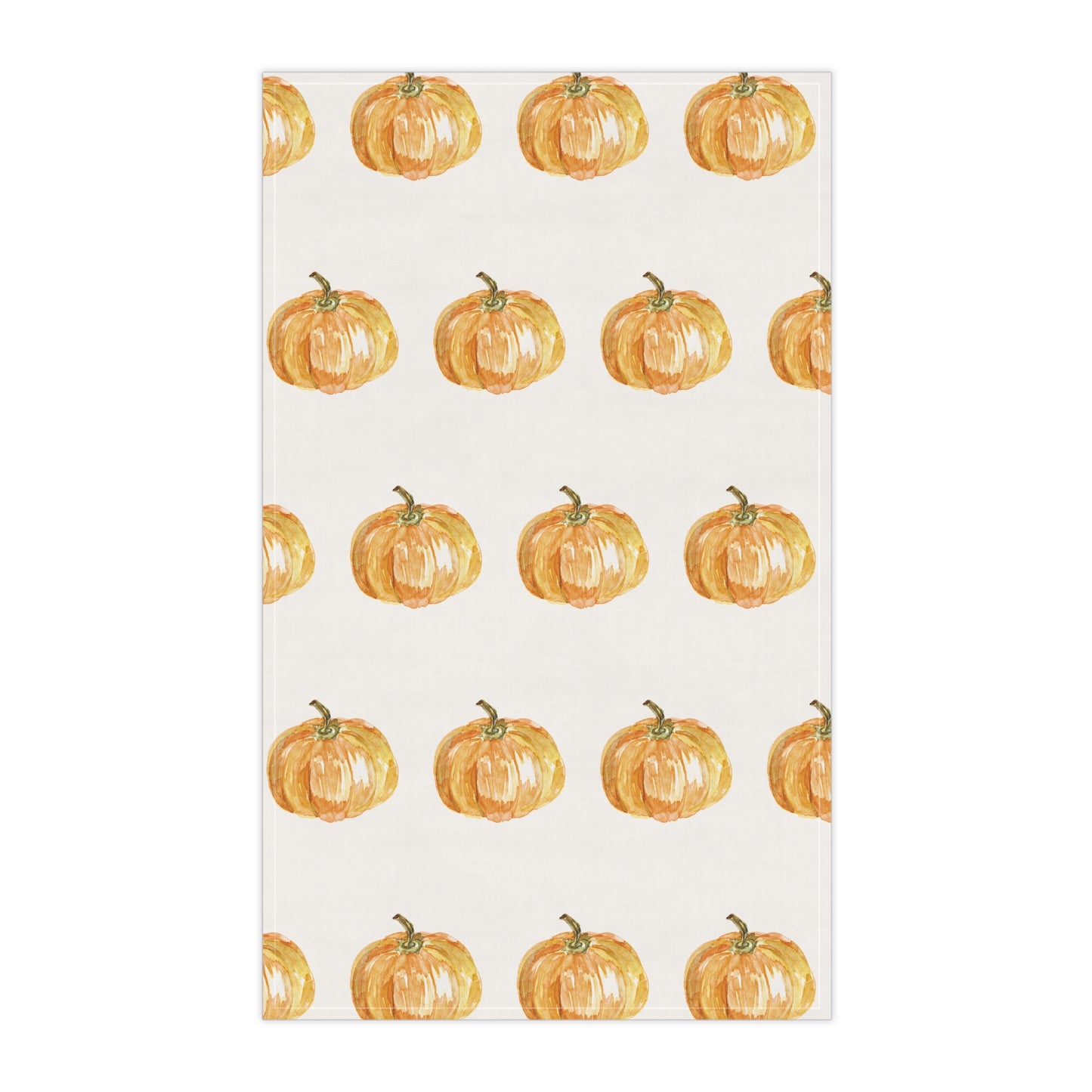 Pumpkin Patch Tea Towels - Autumn Kitchen Decor