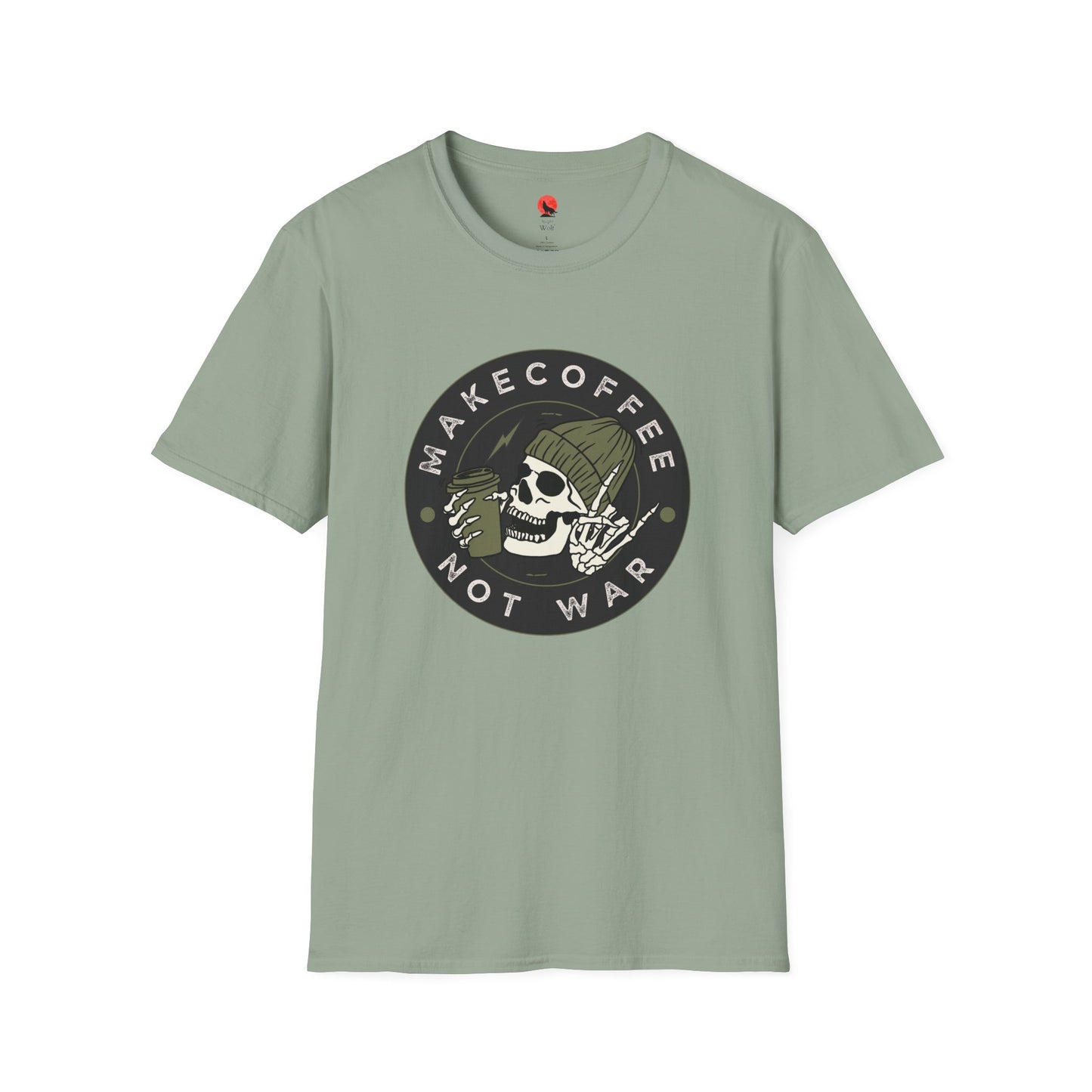 Make Coffee Not War Unisex Softstyle T-Shirt