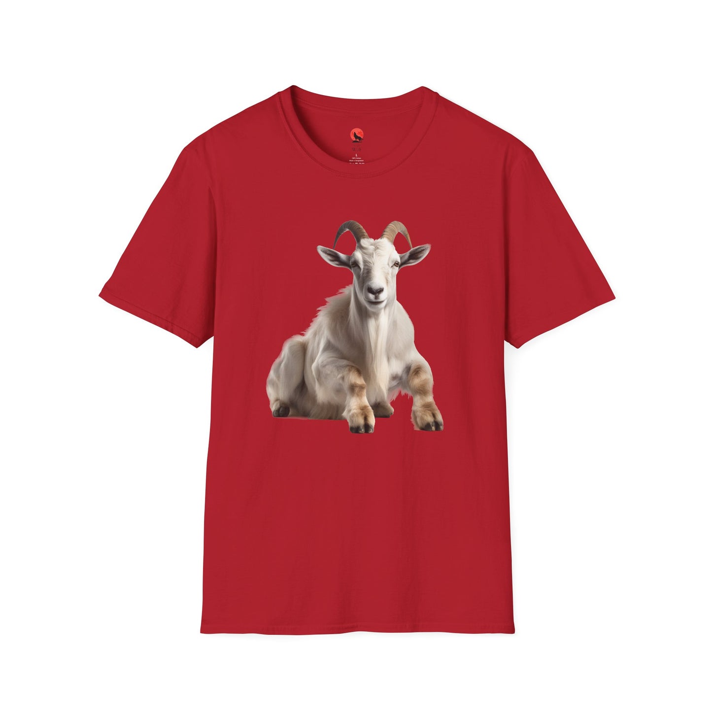 Adorable Goat Graphic Unisex Softstyle T-Shirt