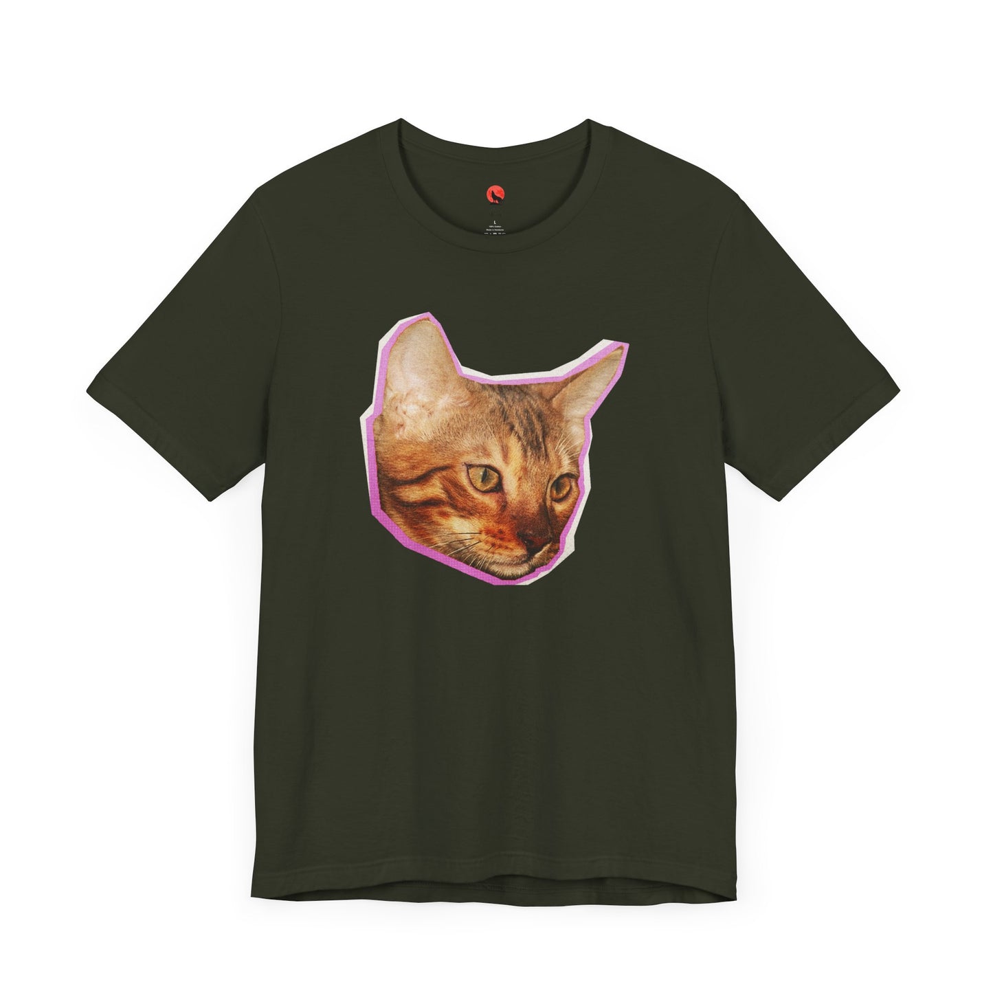 Playful Cat Graphic Tee