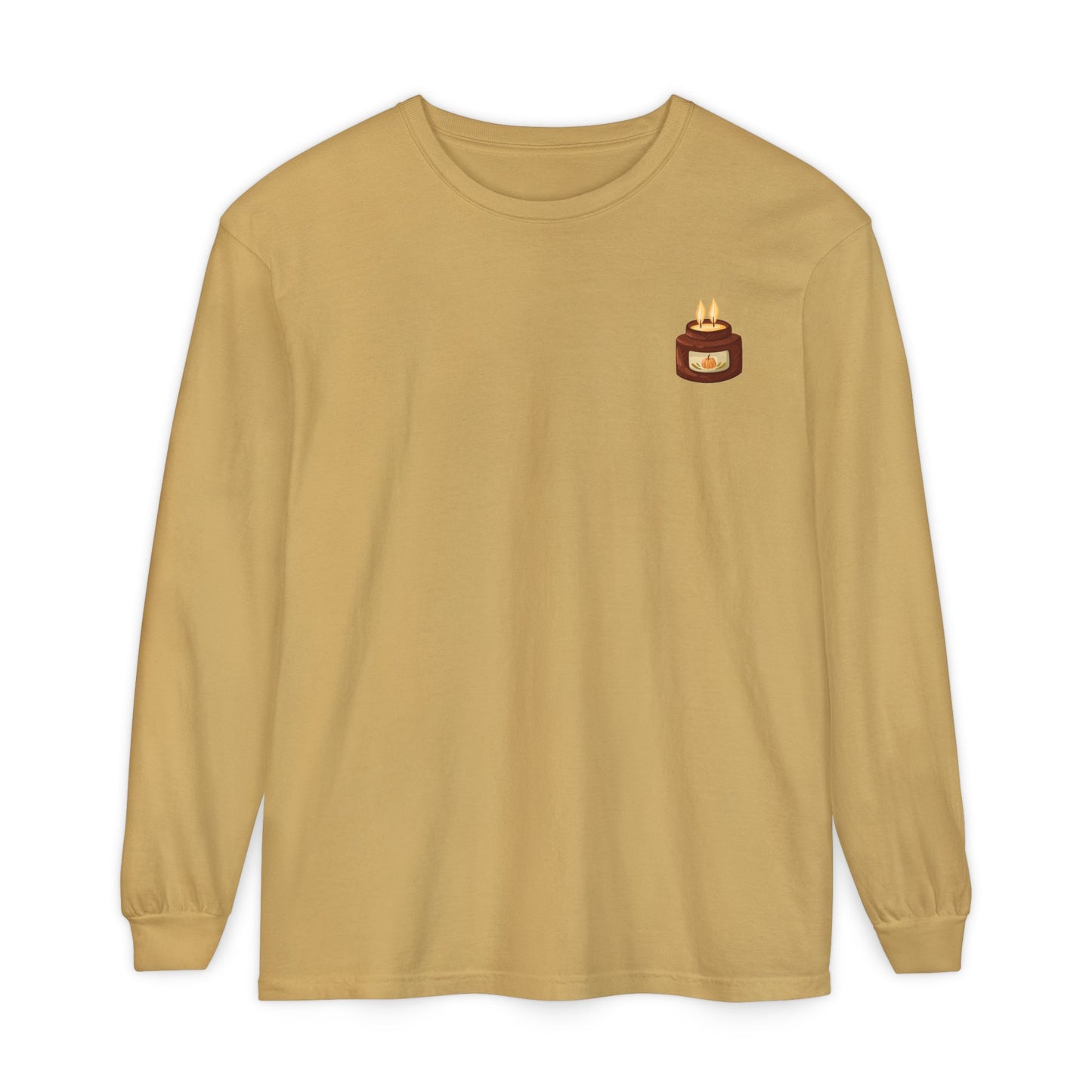 Classic Candle Design Unisex Long Sleeve T-Shirt