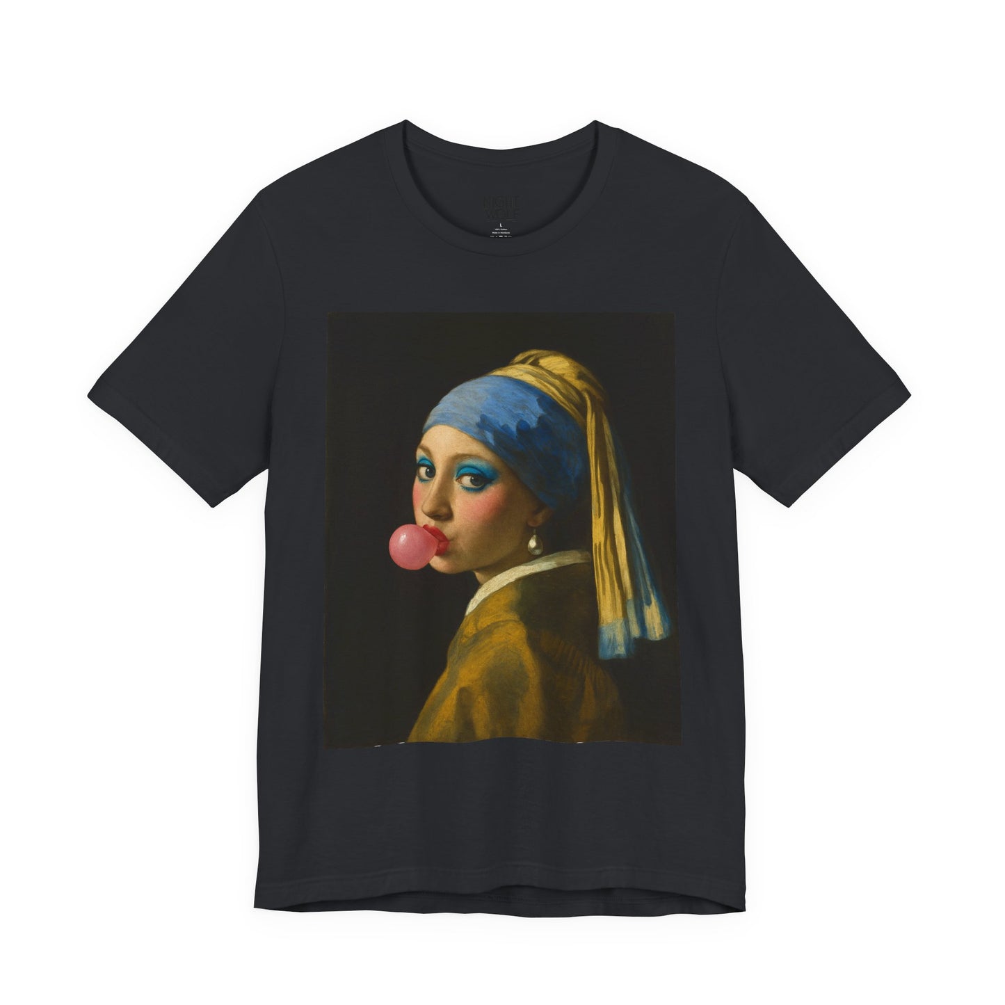 Artistic Bubblegum Tee for Art Lovers