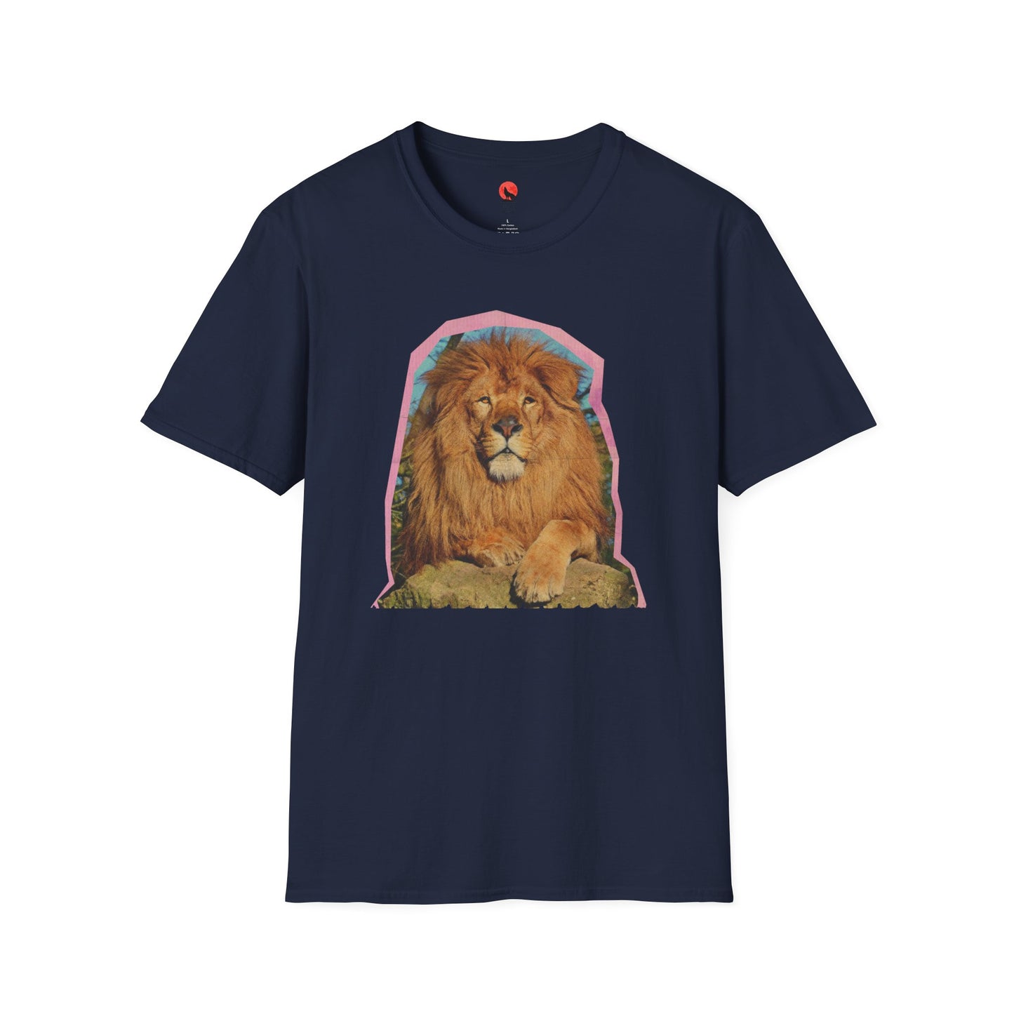 Majestic Lion Graphic Unisex Softstyle T-Shirt