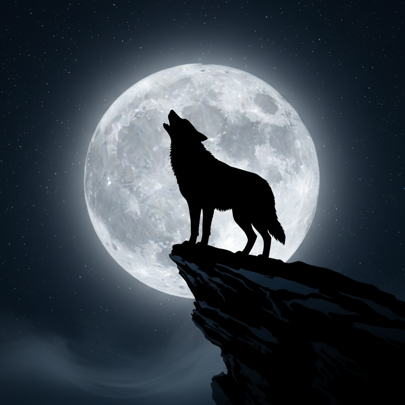 night wolf moon
